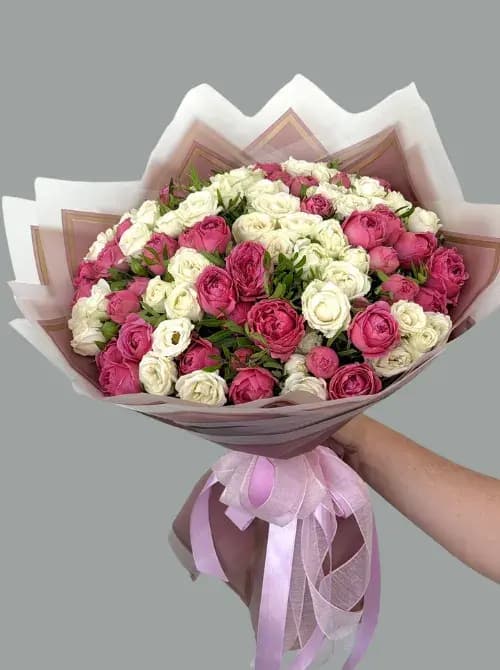 Букет из пионовидной розы | Доставка в Сочи