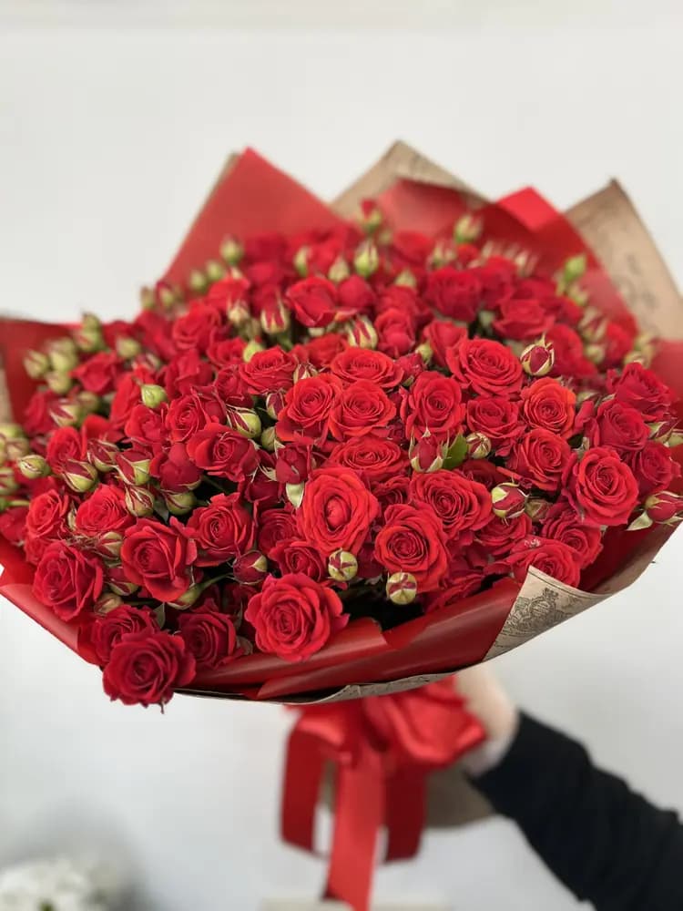 «Букет роскоши — 35 красная роза»