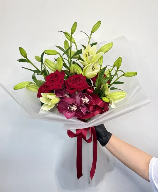 Букет «Алый Император»